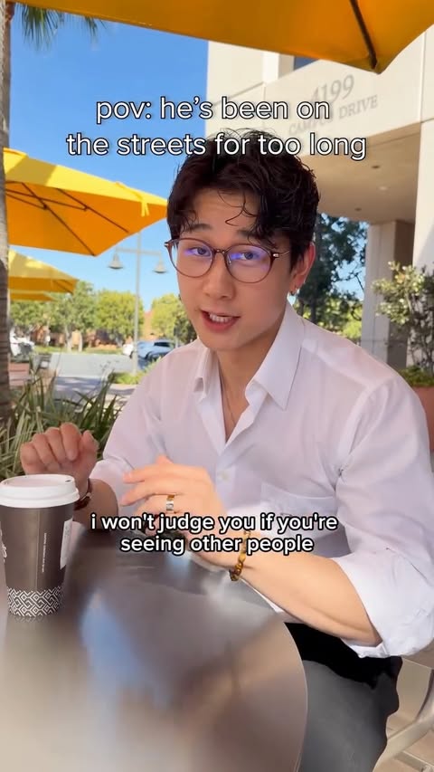 Instagram post by @thesamlitv for Coffee Meets Bagel. Caption reads: He really is a hopeless romantic ❤️‍🩹 #cmbpartner....