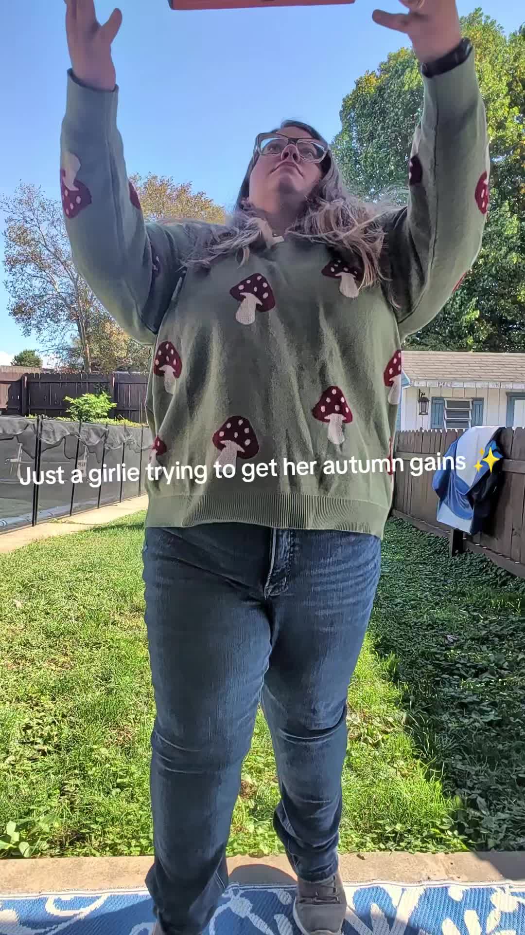 TikTok post by @athompsontale for JOCKO FUEL. Caption reads: [...] #pumpkinseason #gym #gymtok @JOCKO FUEL.