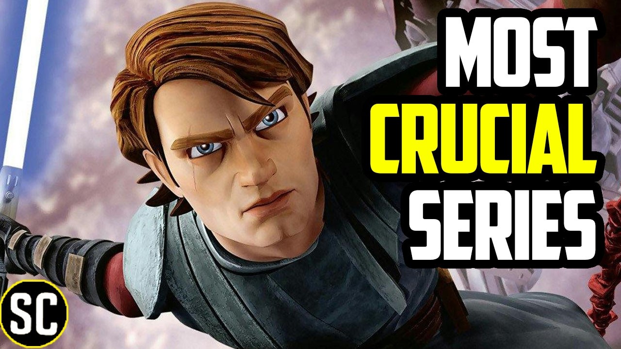 YouTube post by @ScreenCrush for Magic Spoon. Caption reads: How The CLONE WARS Saved Star Wars and Fixed the....