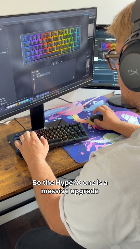 Instagram post by @ailbhelower for HyperX. Caption reads: bruv in the life #mrbruv #swag @hyperxuk #AD....