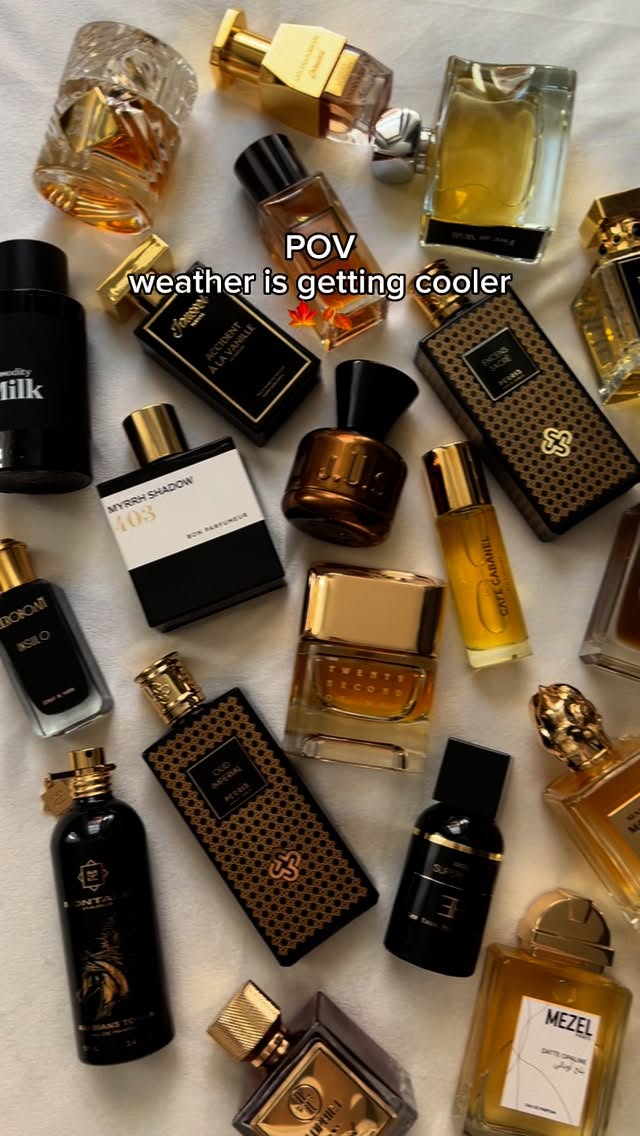 Instagram post by @jasmin.dev for Jousset Parfums. Caption reads: even tho i’m not ready to let go of summer, i love....