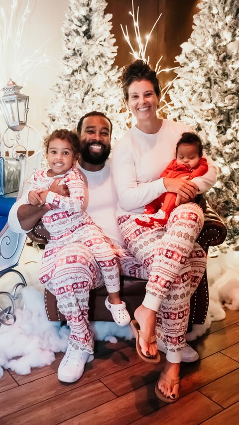 Instagram post by @cullenggriffin for Great Wolf Lodge. Caption reads: [...] bedtime stories and water park fun,....