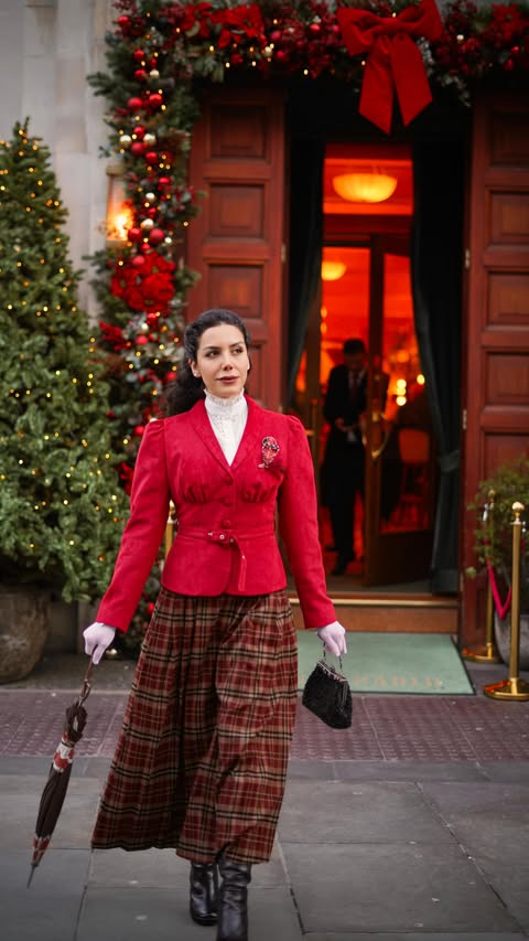 Instagram post by @ayrosmelody for Simple Retro. Caption reads: [...] a beautiful classic suit from #simpleretro....