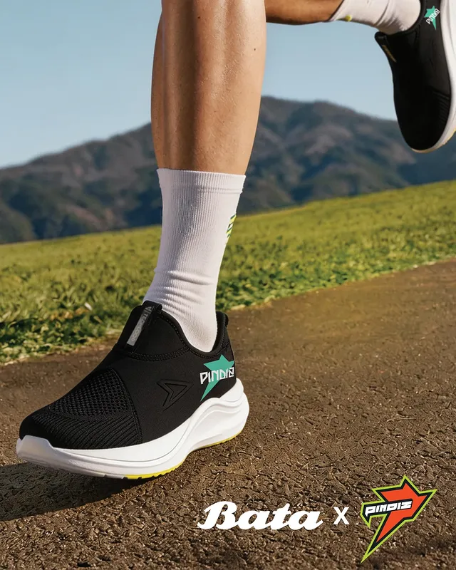 Instagram post by @thepindiz for Bata Shoes. Caption reads: Built for the streets. Made for the people.....