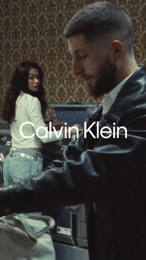 Instagram post by @paoloooofiore for Calvin Klein. Caption reads: Stealing looks everywhere I go with @calvinklein....