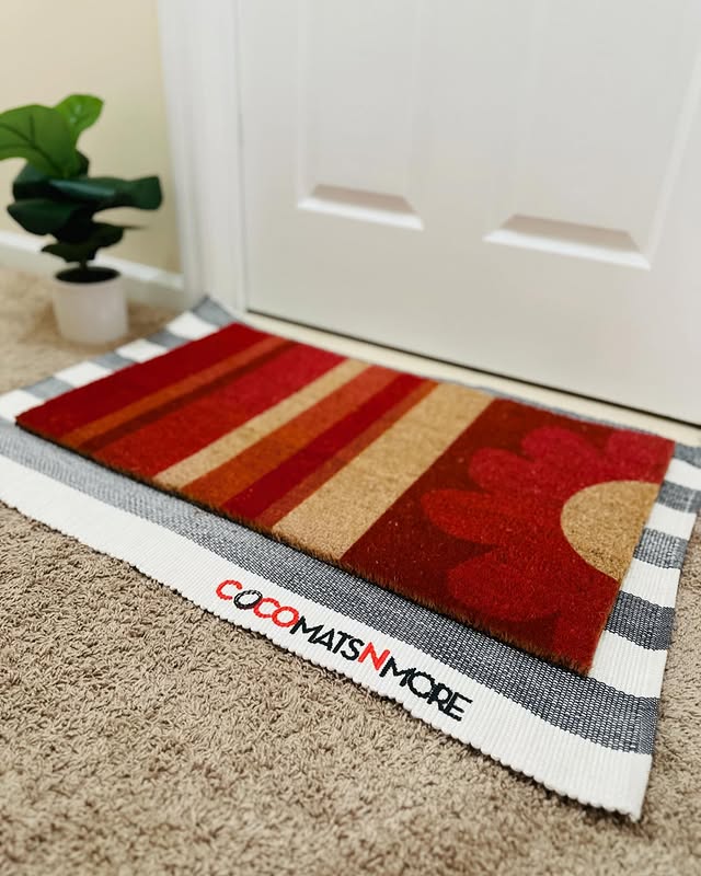 Instagram post by @tiny_tales_usa for CocoMatsNMore. Caption reads: [...] gorgeous styles you can’t go past a....