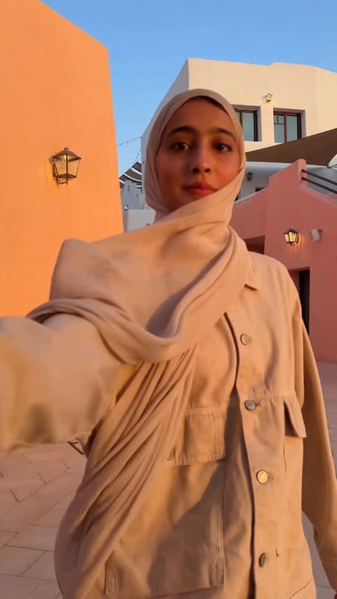 Instagram post by @hadiya.freestyle for Visit Qatar. Caption reads: [...] Cup x Intercontinental Cup finals....