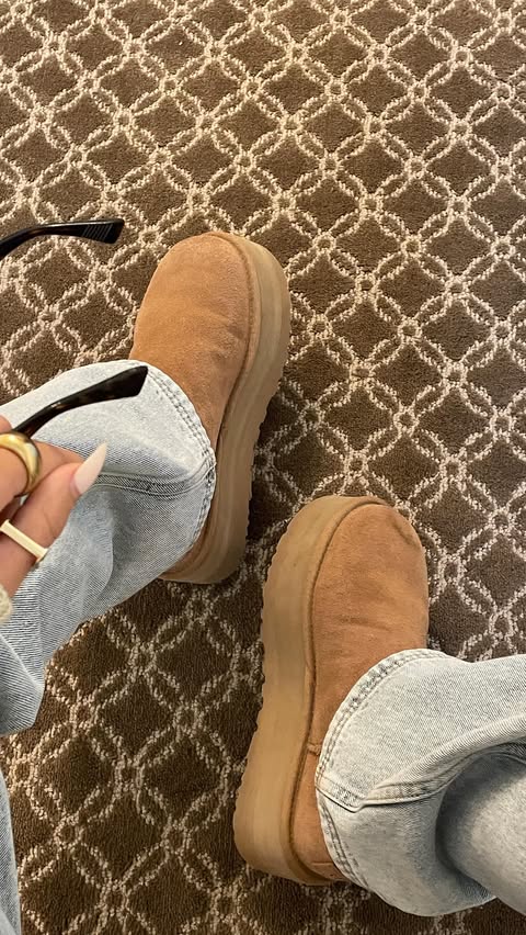 Instagram post by @delaneychilds for Nordstrom Rack. Caption reads: I’ll take anything that makes my holiday season....