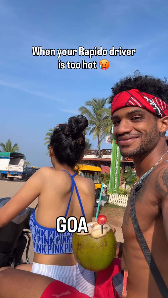 Instagram post by @michaelajayofficial for Rapido. Caption reads: Don’t tell her I said @rapidoapp 😱😨.