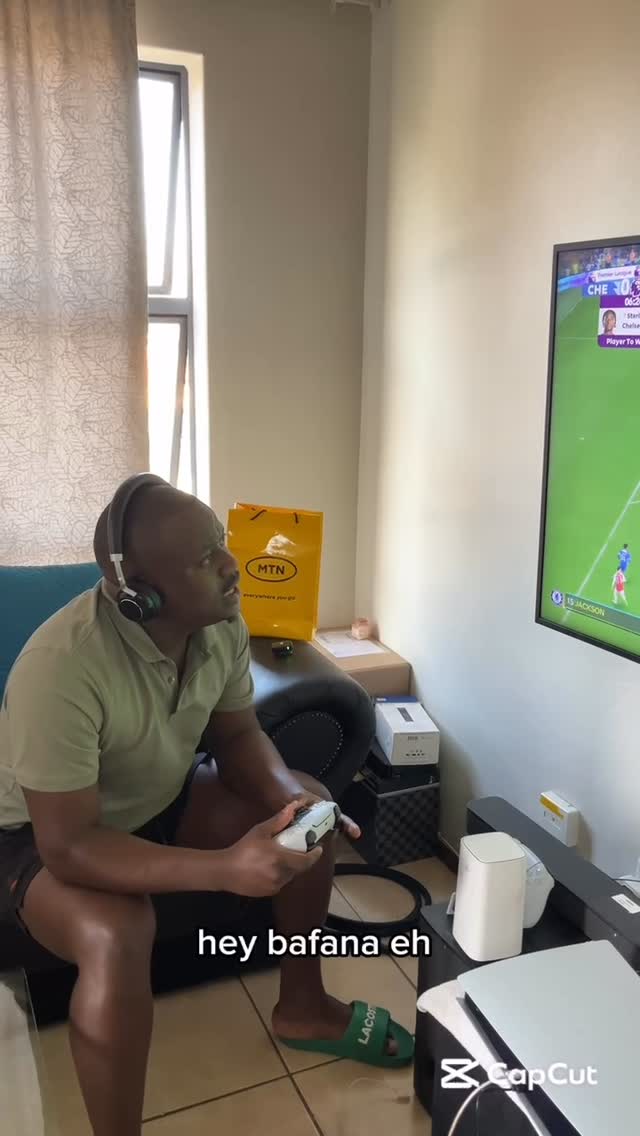 Instagram post by @sphelele.wandile for MTN South Africa. Caption reads: My friend was out here using WiFi from the stone....