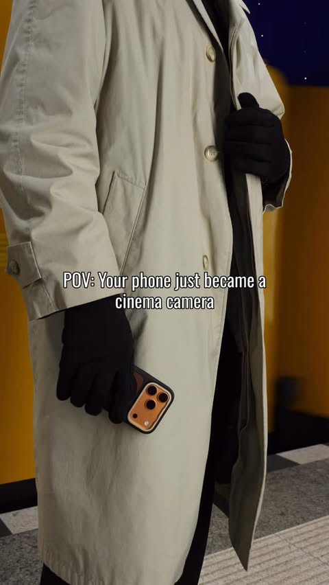 Instagram post by @marcel_travels for SmallRig. Caption reads: Ad📱WAIT FOR IT! SmallRig turns your iPhone into a....