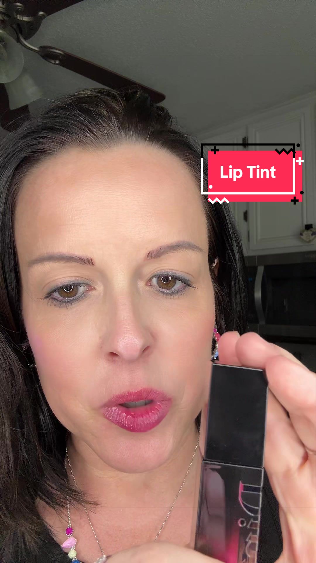 TikTok post by @ltrabue for Dinto Cosmetics. Caption reads: [...] #makeupmusthaves #dealsforyoudays @Dinto....