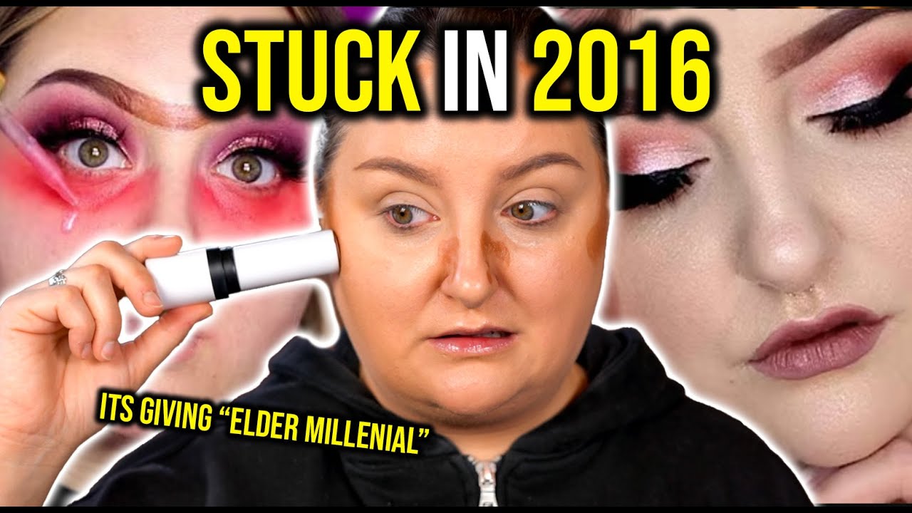 YouTube post by @RawBeautyKristi for BH Cosmetics. Caption reads: I'VE GOT TO CHANGE THIS...