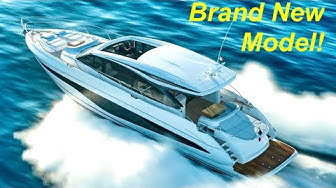 YouTube post by @AQUAHOLIC for Garmin. Caption reads: $5.4 Million Yacht Tour : Princess V65.