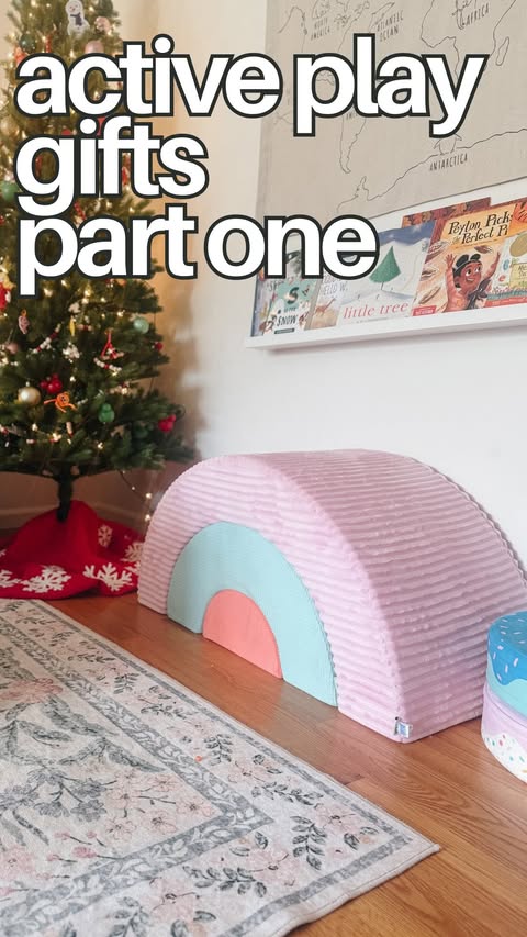 Instagram post by @abalancedchildhood for Battat toys. Caption reads: Looking for the perfect gift to keep your toddlers....