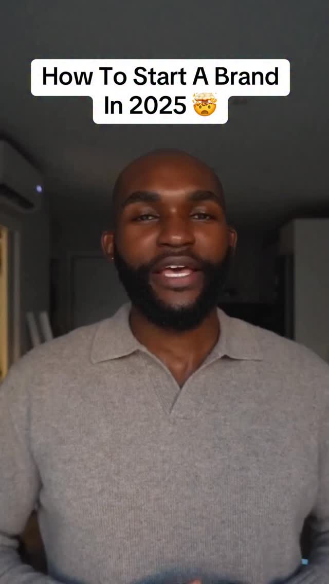 Instagram post by @josh.otusanya for Printful. Caption reads: A cool way to start a brand in 2025 🫡 #printful.