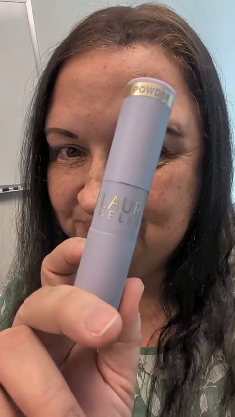 Instagram post by @jmeans77 for Laura Geller Beauty. Caption reads: [...] results with this Root Touch-Up!....
