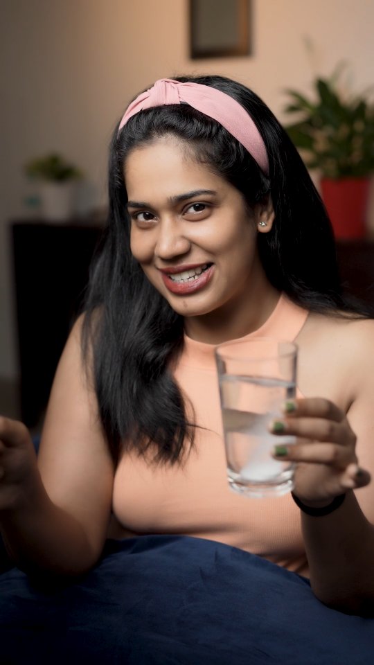 Instagram post by @athira_madhav for HK Vitals. Caption reads: Healthy glow, happy me 🌸 #HKVitals"

Everyone’s....