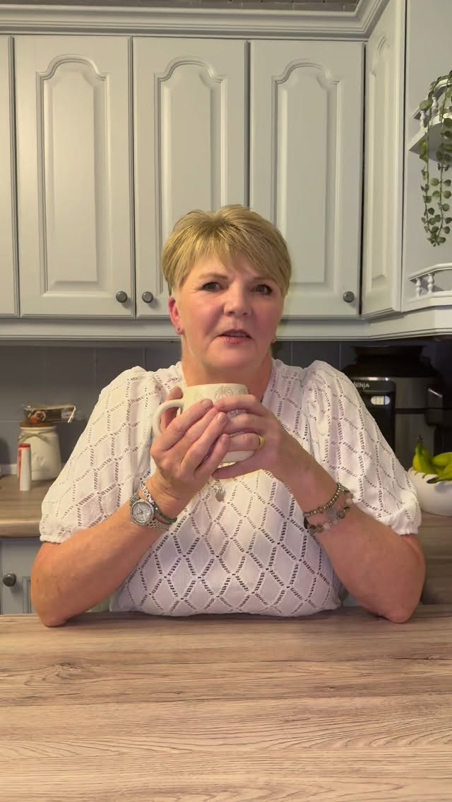 Instagram post by @janethamnett64 for Cadbury. Caption reads: [...] me? Let me know in the comments. ☕️....