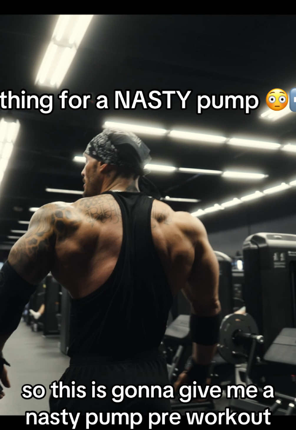 TikTok post by @jeremybuendia_ for GAT Sport. Caption reads: The pumps using @GAT Sport USA Nitraflex Glycerol....