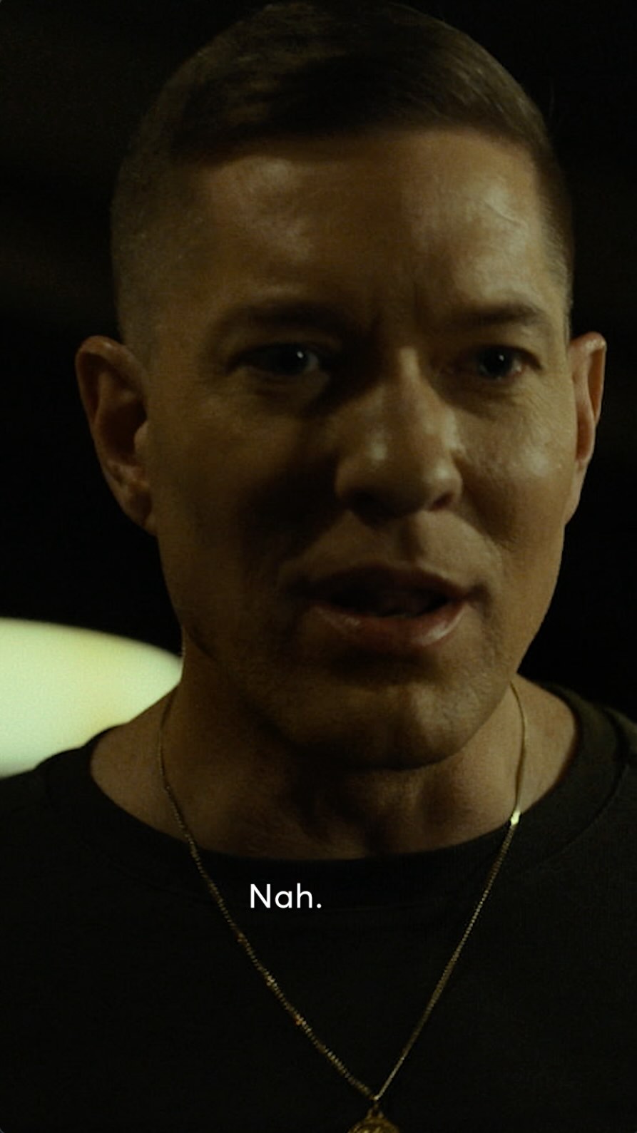 Instagram post by @theshaneharper for STARZ. Caption reads: Did he stutter?

📺: @forcestarz.