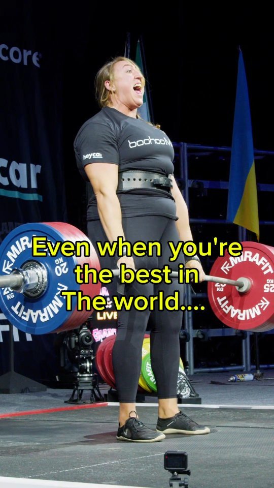 Instagram post by @lucyunders_strongwoman for TuffWraps. Caption reads: [...] by @silverbackgymwear SEE LINK IN BIO....