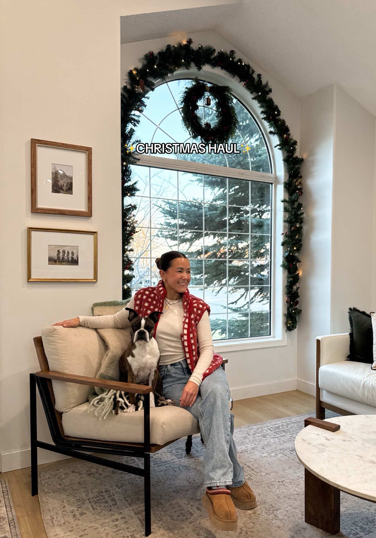 TikTok post by @lyndseysmiith for Canadian Tire. Caption reads: #ad | It’s the most wonderful time of the year!....