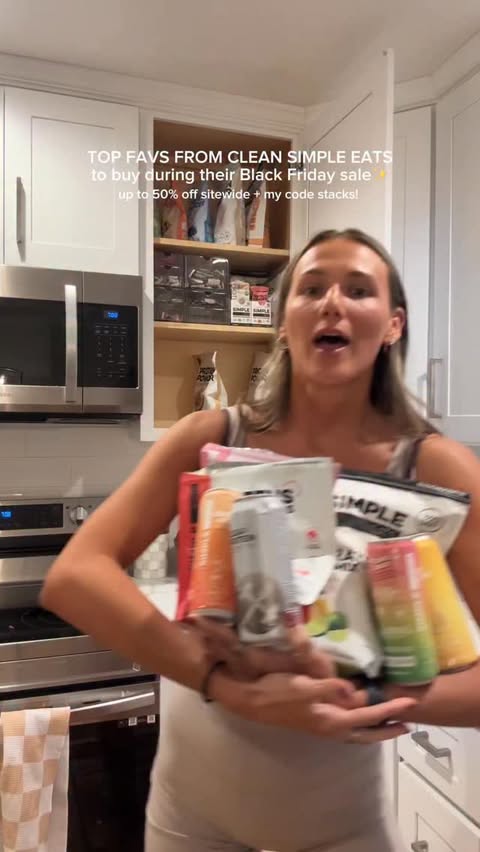 Instagram post by @ms.johnson.teaches for Clean Simple Eats. Caption reads: THE BIGGEST SALE OF THE YEAR!!! use my code:....