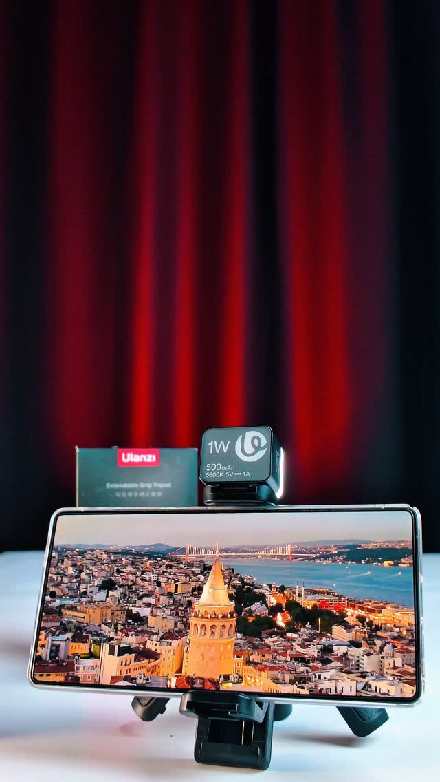 Instagram post by @ulanzi_turkiye for Ulanzi. Caption reads: 📸 Her yerde stüdyo kalitesi!
Ulanzi JJ02 Tripod....