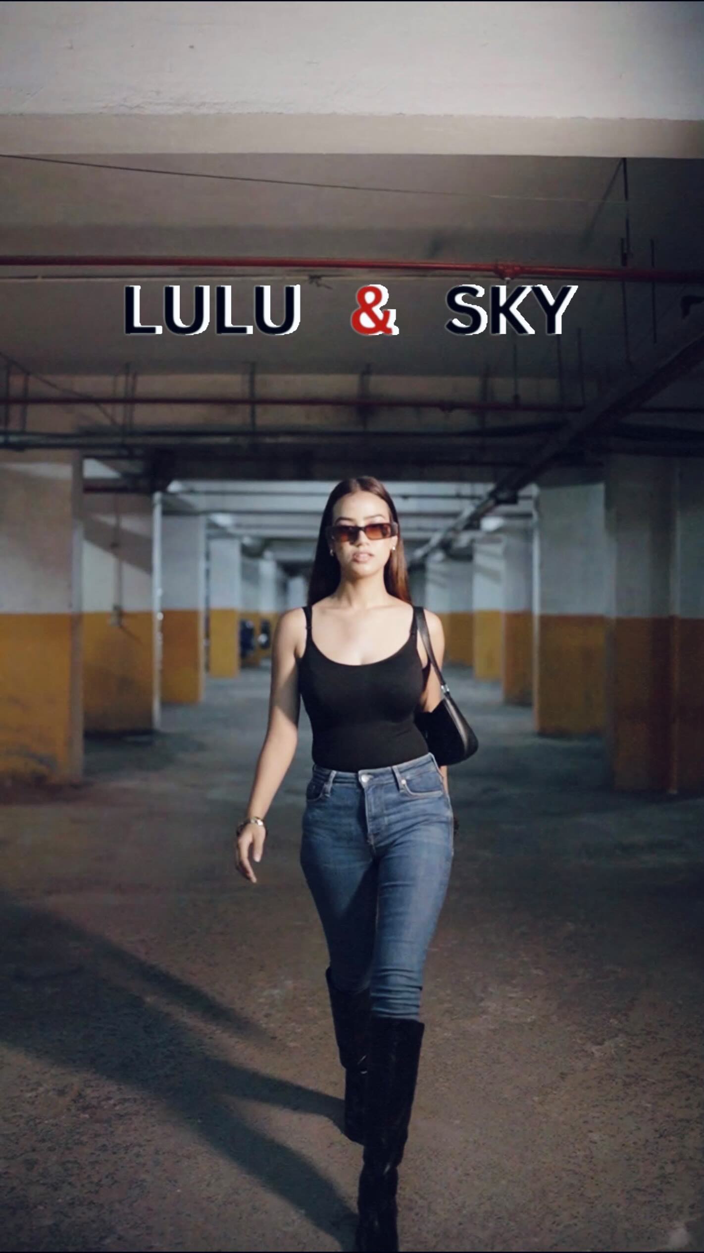 Instagram post by @_devleena for Lulu & Sky. Caption reads: BAG: @myluluandsky @luluandskybabes Shot by:....
