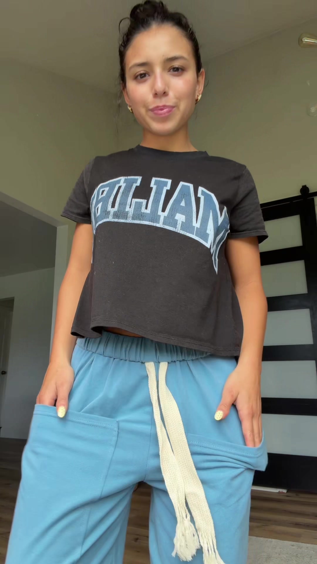 TikTok post by @aizvlogzzz for Naeduo. Caption reads: [...] COMFY but CUTE combo!!! love love love....