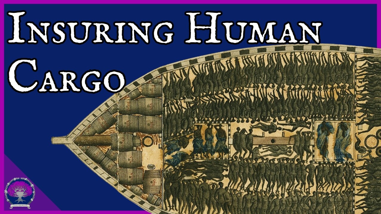 YouTube post by @BrandonF for Ekster. Caption reads: When Insurance Companies Insured Slaves.