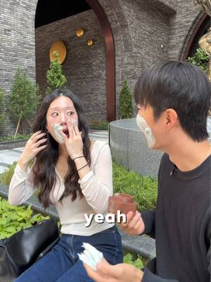 TikTok post by @daesung98 for Knemo Beauty. Caption reads: i wanted to take her on a date🙄🤭 gelato cleanser....