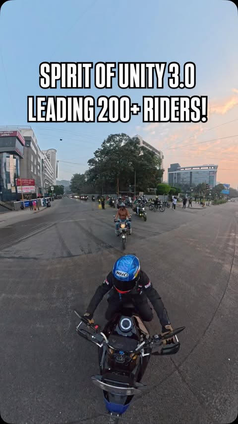 Instagram post by @atharva_093 for Castrol. Caption reads: Spirit Of Unity 3.0! 💯 Presented by -....