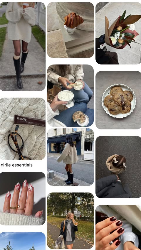 Instagram post by @marr.wwah for JustFab. Caption reads: [...] 🤎

Sweater & jacket @lulus 
Skort @zara....