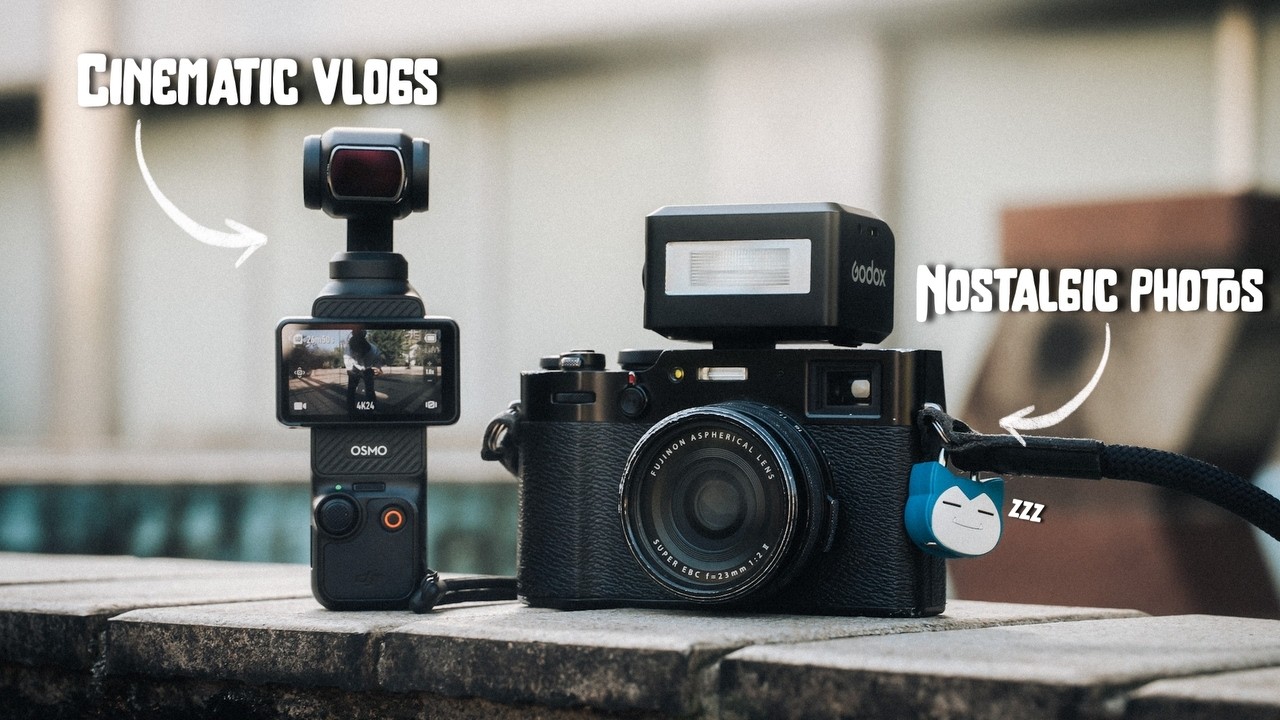 YouTube post by @Chollette for Dehancer. Caption reads: My Travel Essentials for Photography and Cinematic....