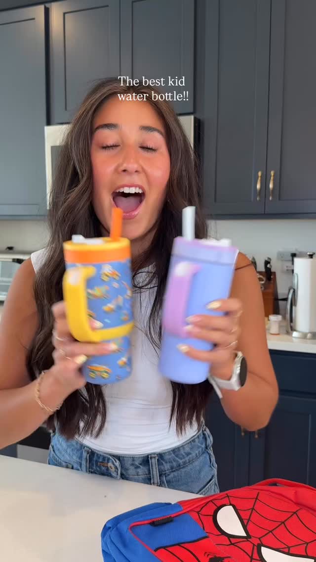 Instagram post by @emchan13 for Ello Products. Caption reads: The best kid’s tumbler from @elloproducts !! There....