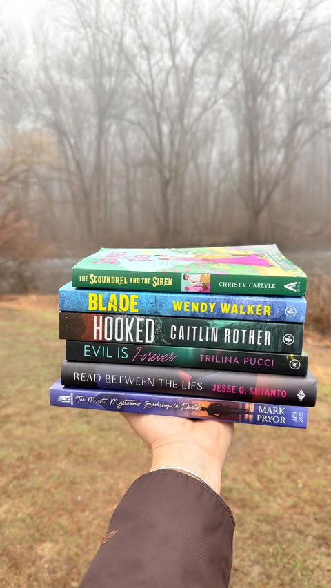 Instagram post by @littlefreelibrarybythebeach for Kensington Books. Caption reads: [...] @avonbooks @montlake_publishers....