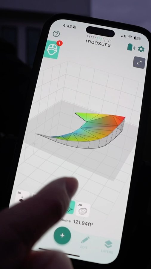 Instagram post by @bblawncarekc for Moasure. Caption reads: To find out more about @moasure, head to their....