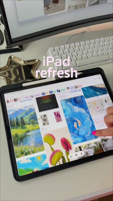 Instagram post by @milliondollarhabit for TORRAS. Caption reads: iPad refresh time 🧼 I’m using the TORRAS Ostand....
