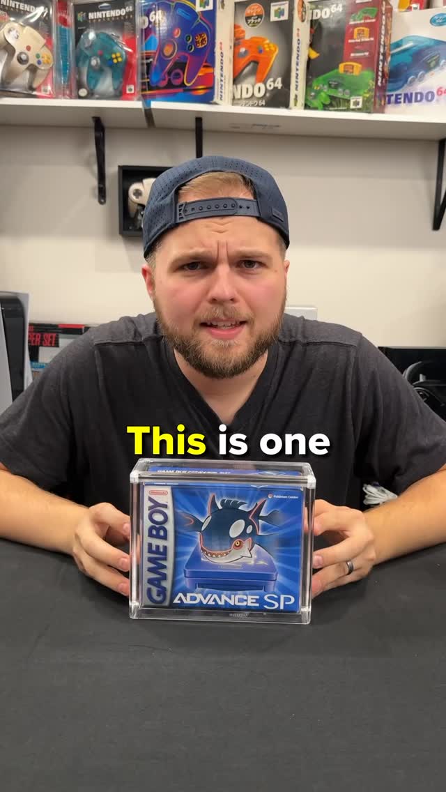 Instagram post by @chaseaftertherightprice for Whatnot. Caption reads: This is one of the rarest Gameboys ever made…
The....