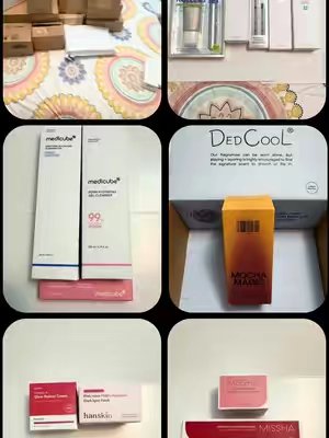 TikTok post by @deanna_fleek for DedCool. Caption reads: PR & Gifted Calkabs! @dedcool @Dr. Idriss @PURITO....