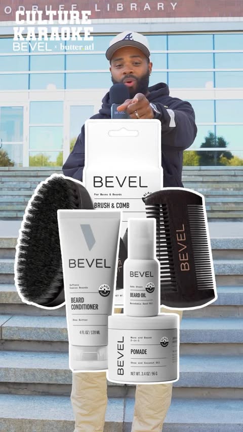 Instagram post by @theauccentralllc for Bevel. Caption reads: We pulled up to CAU with @Bevel and threw it back....