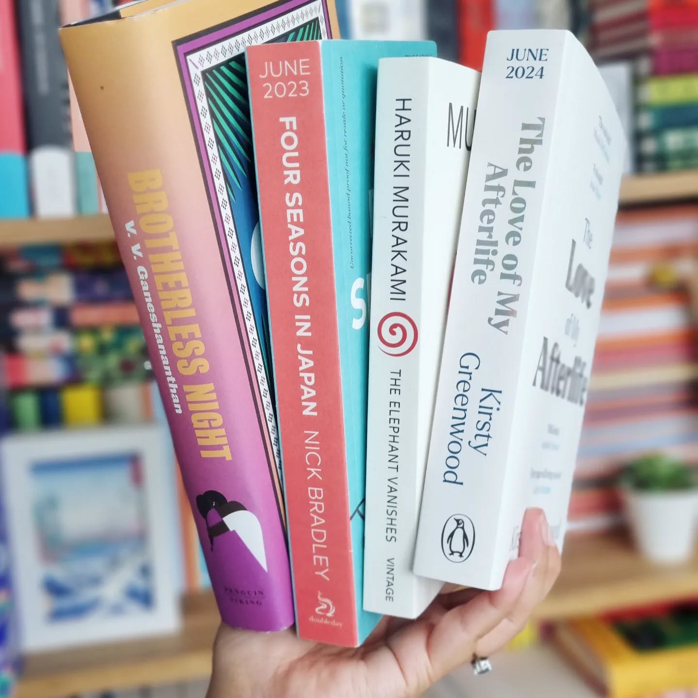 Instagram post by @whatsallyreadnext for Women's Prize. Caption reads: [...] (which won this year's @womensprize for....