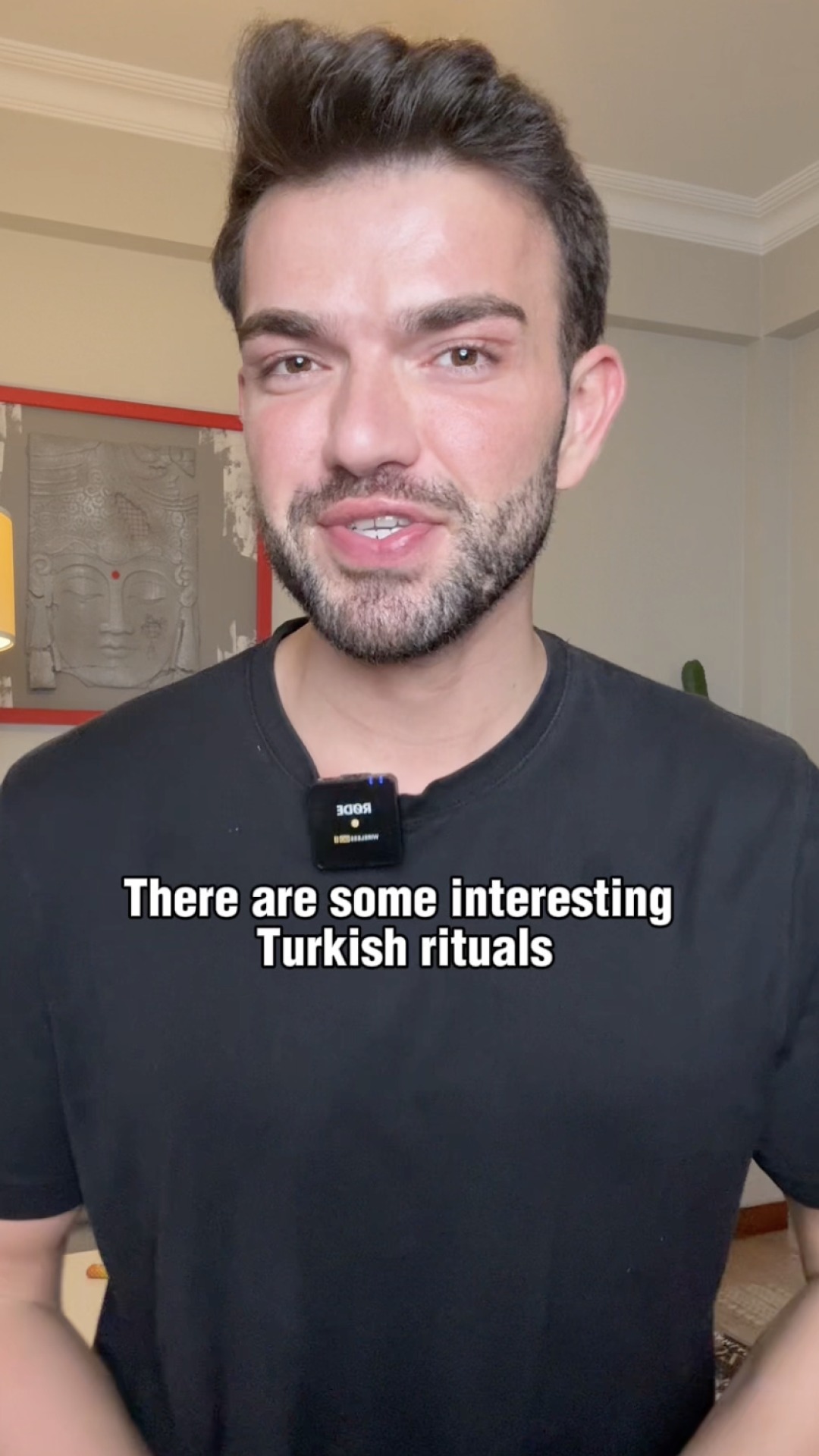 Instagram post by @itsresat for Rosetta Stone. Caption reads: Did you know about these 5 fascinating #Turkish....