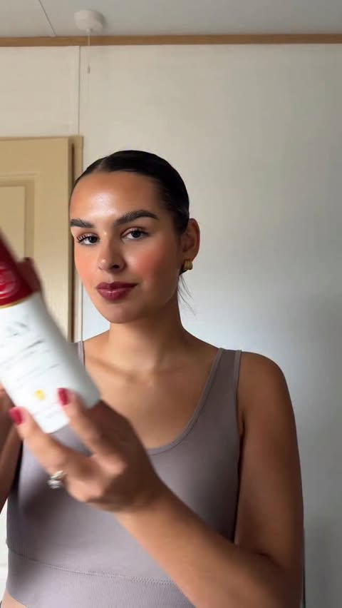 Instagram post by @megannsweeneyy for OLAY. Caption reads: AD We finally got what US TikTok’s been raving....