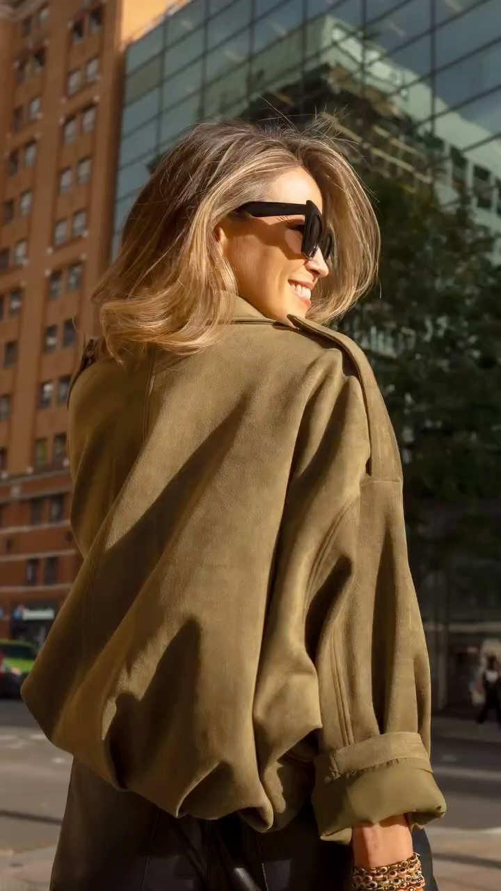 Instagram post by @msrachelstevens for Aveda. Caption reads: So obsessed with how healthy and glossy my hair....