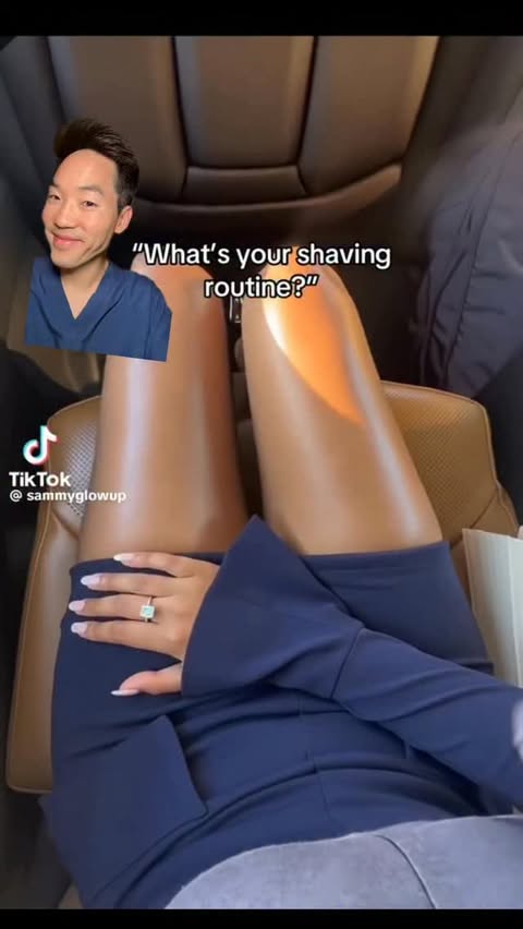 Instagram post by @dr.david.kim for PanOxyl. Caption reads: How to prevent ingrown hairs and keep your legs....