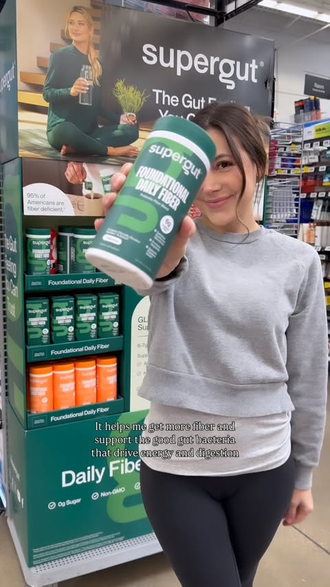 Instagram post by @amandagreer__ for Supergut. Caption reads: From counting macros to making them count ✨ I’m....