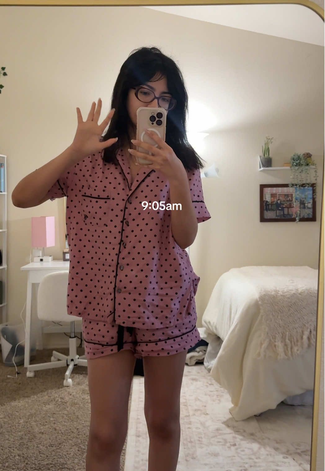 TikTok post by @jazsat for Victoria's Secret. Caption reads: happy Saturday! ☕️📖🕯️ hope everyone has a great....